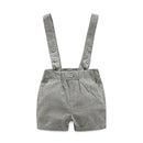 Cute Baby Clothes Months Baby Boy Outfit Suspenders Gentleman Suit Set Clothing Boy Costume