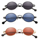 Oval Sunglasses Men Men'S Glasses Punk Vintage Designer Anti-Glare Sun Glasses For Women Trendy