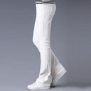 Men Casual Pants Micro Flare Pants Corduroy Pants Slim Classic Designer