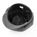 Adult Winter Felt Hat Lady Newsboy Cap Man Beret