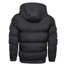 Winter Jacket Parkas Men Solid Hooded Zipper Thicken Warm Coats Men Waterproof Mens Parkas Mens Jackets And Coats