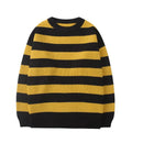 Streetwear Striped Sweater Vintage Knitted Sweater Pullovers Tate Langdon Sweater Same Style