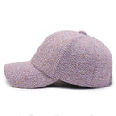 Autumn Winter Caps Women Thick Plush Baseball Caps Adjustable Sun Visor