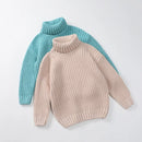 Baby Knit Sweater Turtleneck Autumn Winter Spring Infant Toddler Child