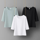 Women Sweetshirts O-neck shirts for womens woman clothes Cotton Tees Spring Summer Lady Tops