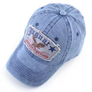 Men's Baseball Caps Embroidered eagle Snapback cap Women Vintage Washed Denim Trucker Bone Adjustable Hip Hop Cap