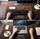 Leather Office Desk Mat Large Size MousePad and Keyboard Pad Table Cover Pads Gamer For Laptop Computer