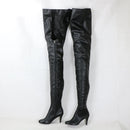 Sorbern 85Cm/125 Long Boots Women High Heels Pointed Toe Fetish Shoes Custom Wide Slim Fit Stilettos Kitten Heeled Shoes