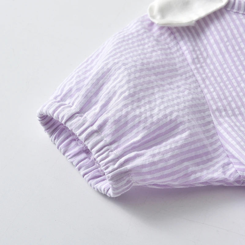 Toddler Girl Dresses Summer Children Short Sleeve Girls Dress Little Girls Clothes with Hat