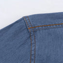 Cotton Denim Shirt Men Full Sleeve Thin Casual Regular Fit males leisure for Men Soft Comfortable pocket top