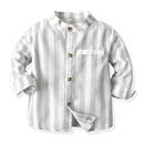 Boys Jumpsuits Suit Kids Clothing Set Baby Boy Romper Children Winter T-Shirt Overalls Striped Toddler Birthday Wedding Clothes