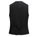Black Suits for Men Latest Coat Pant Waistcoat Designs Formal Male Suit Luxury Slim Fit Mens Wool Suits