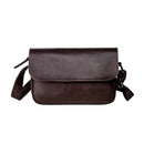 Retro Shoulder Bag Men Crossbody Bags Street Soft Leather Shoulder Bag for Men Messenger Bag
