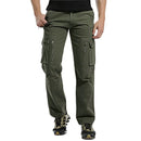 Men Cargo Pants Men Camouflage Tactical Cotton Trousers Casual Pants Men Cargo Joggers Multi Pocket Military Straight Trousers