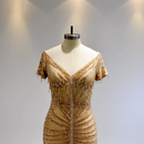 Party Skirt Full Luxury Crystals Mini Mermaid Elegant Ladies Dresses