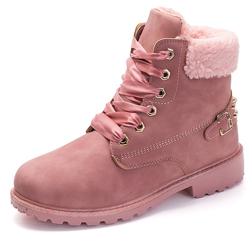 Autumn Early Winter Shoes Women Flat Heel Boots Keep Warm Women Boots Woman Ankle Camouflage Booties