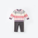 Winter baby girls cartoon pants children full length kids girl pants infant toddler trousers