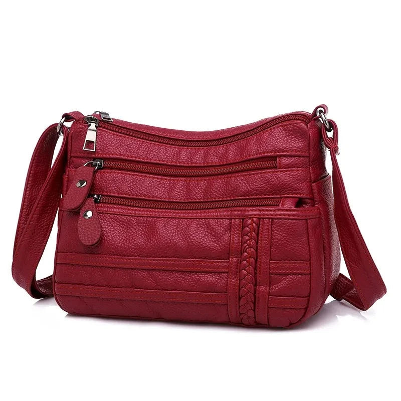 Women Bag Soft Leather Shoulder Bag  Crossbody Bag Quality Small Bag Handbag Purses