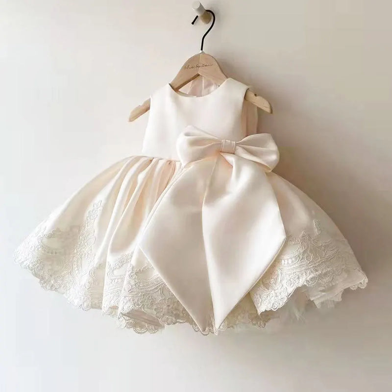 Elegant Dresses For Girls Lace Girl Party Dress Princess Birthday Wedding Costume Clothes