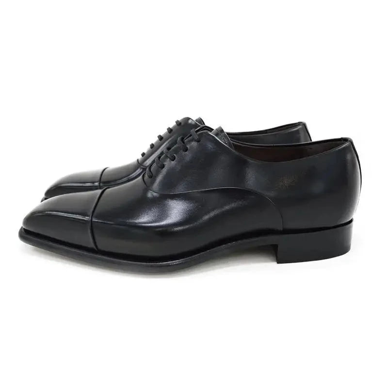 Oxford Dress Formal Best Men Shoes Black Office Original Wedding Man Business Shoe Designer Leather Mens Shoes