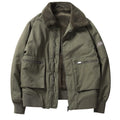 Winter Men's Padded Clothes Leisure Plush Fleece Jacket Outdoor Overalls Coat