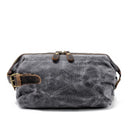 Travel canvas clutch bag men's handbag waterproof wash bag men's handbag wrist bag small bag