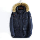 Winter Jacket Men Stand Collar Male Parka Jacket Mens Solid Thick Jackets and long Coat Man Parkas