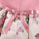 Toddler Kids Retro Princess Dresses For Girls Dress Flower Girls Wedding Dress Children Evening Party Dress