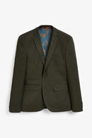 Men Suit Custom Formal Solid Slim Long Sleeve Casual Cocktail Party Evening Wedding Groomsman