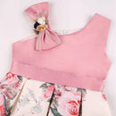 Toddler Kids Retro Princess Dresses For Girls Dress Flower Girls Wedding Dress Children Evening Party Dress