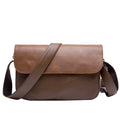 Retro Shoulder Bag Men Crossbody Bags Street Soft Leather Shoulder Bag for Men Messenger Bag