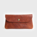 Genuine Leather Wallets Men Long Slim Men's Purse With Passport Card Holder Zipper Coin