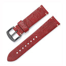 Carved Leather Watch Band 20mm/22mm Watch strap Accessories Switch Ear Watchband