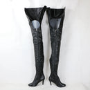 Sorbern 85Cm/125 Long Boots Women High Heels Pointed Toe Fetish Shoes Custom Wide Slim Fit Stilettos Kitten Heeled Shoes