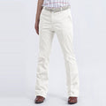 Men Casual FIared pants Slim-fit non-scalding White trousers Male version of the Big pants wide-leg pants