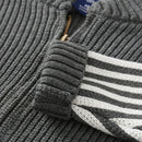 Kids Jacket Handsome Baby Boys Knitting Sweaters Children Clothing Boy Cardigan Baby Autumn Winter Outfit Coat