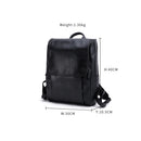 Genuine Leather Men Backpack Vintage Business Travel Bags For Men