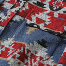 Flannel Men's Shirt Ethnic Style Element Pattern Long Sleeve Casual Button Up Pocket Jacket Brushed Soft Outdoor Top Shirts