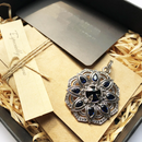 Pendant Blue Jewelry  Europe Necklace Accessories Gift For  Woman