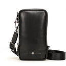 Men Shoulder Bag Genuine Leather Crossbody Bags Large Capacity with Phone Pocket Casual Male Waist Pack