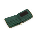 Short Wallet Male Genuine Leather Luxury Wrinkled Credit Card Purses