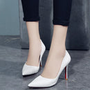 Pumps Women White Girl High Heel Women's Fine with  Women's Shoes Fresh Princess Shoes