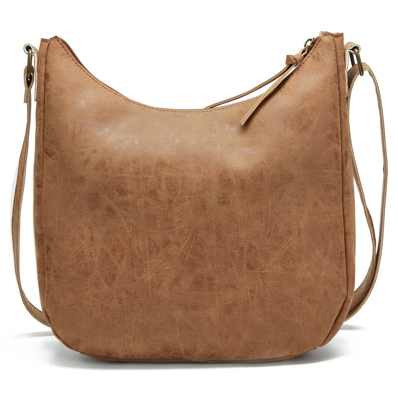 Women Shoulder Bag Leather Crossbody Bag Female's Handbag Pockets Tote Purses