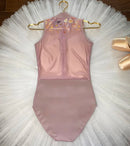 Adult Ballet Leotard Summer Design Team Wear Elegant Black Zipper Ballet Clothes