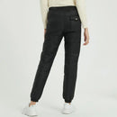 Women Down Pants Velvet Trousers Thick Slim Female Warm Trousers Thermal Elastic Waist Winter Pants