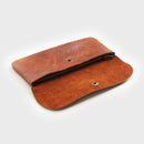 Genuine Leather Wallets Men Long Slim Men's Purse With Passport Card Holder Zipper Coin