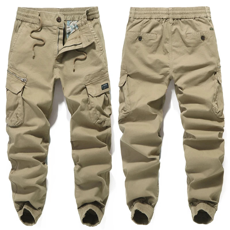 Men's Pants Outdoor Wear-resistant Mountaineering Trousers Work Clothes Street Thick Cargo Pants