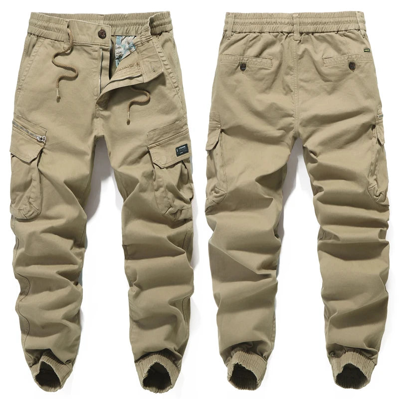 Men's Pants Outdoor Wear-resistant Mountaineering Trousers Work Clothes Street Thick Cargo Pants