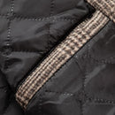 Men Trench Coat Wool Blend Top Winter Long Single Breasted Classic Stylish Jacket for Male