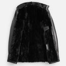 Men Winter Fur Clothing Genuine Leather Natural Fur Outwear